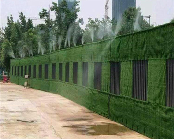 車間降塵噴淋之圍擋噴淋是如何安裝的？