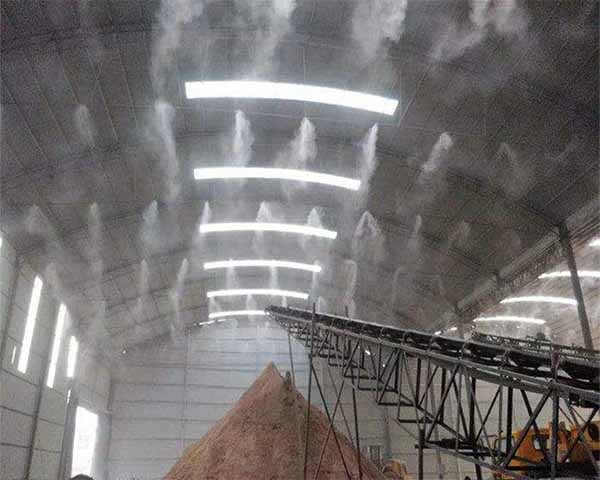 攪拌站車間噴霧噴淋降塵設備產(chǎn)品優(yōu)勢