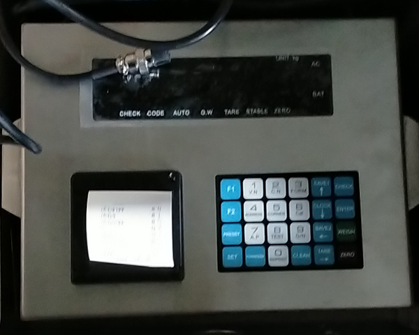 電子汽車衡安裝與使用的注意事項