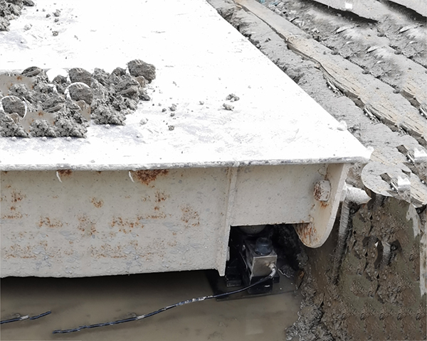 駐馬店上蔡3/16米電子地磅維修完畢