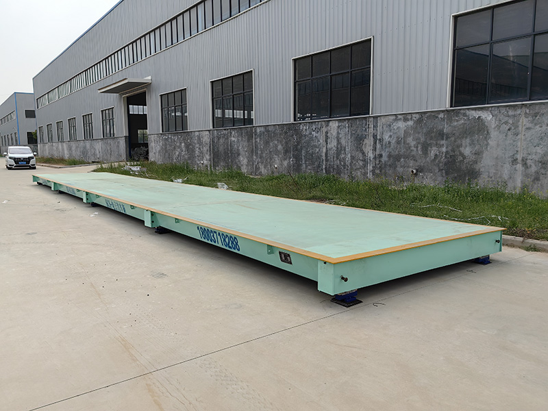 新鄉(xiāng)原陽3/18米100噸地磅安裝調(diào)試完畢！