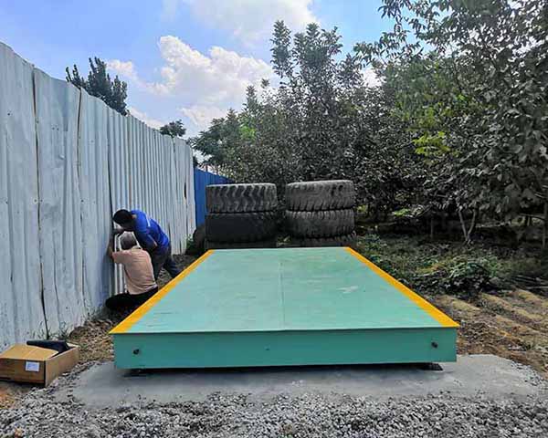 焦作電子汽車(chē)衡的結(jié)構(gòu)