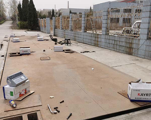  滎陽地磅改造  電子地磅升級