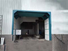 洛陽(yáng)嵩縣2臺(tái)卸料口龍門洗車機(jī)